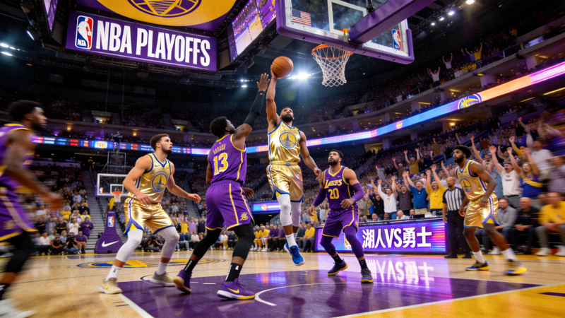 NBA季后赛直播 - 湖人队对阵勇士队比赛现场